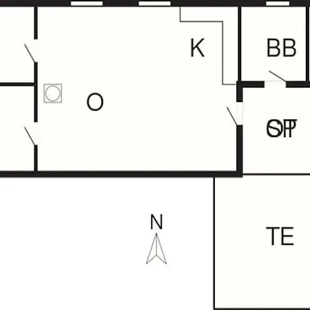 5 Person In Farsund-by Traum 別荘 *